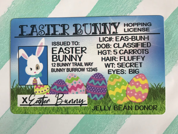 Business cards - character cards Easter Christmas