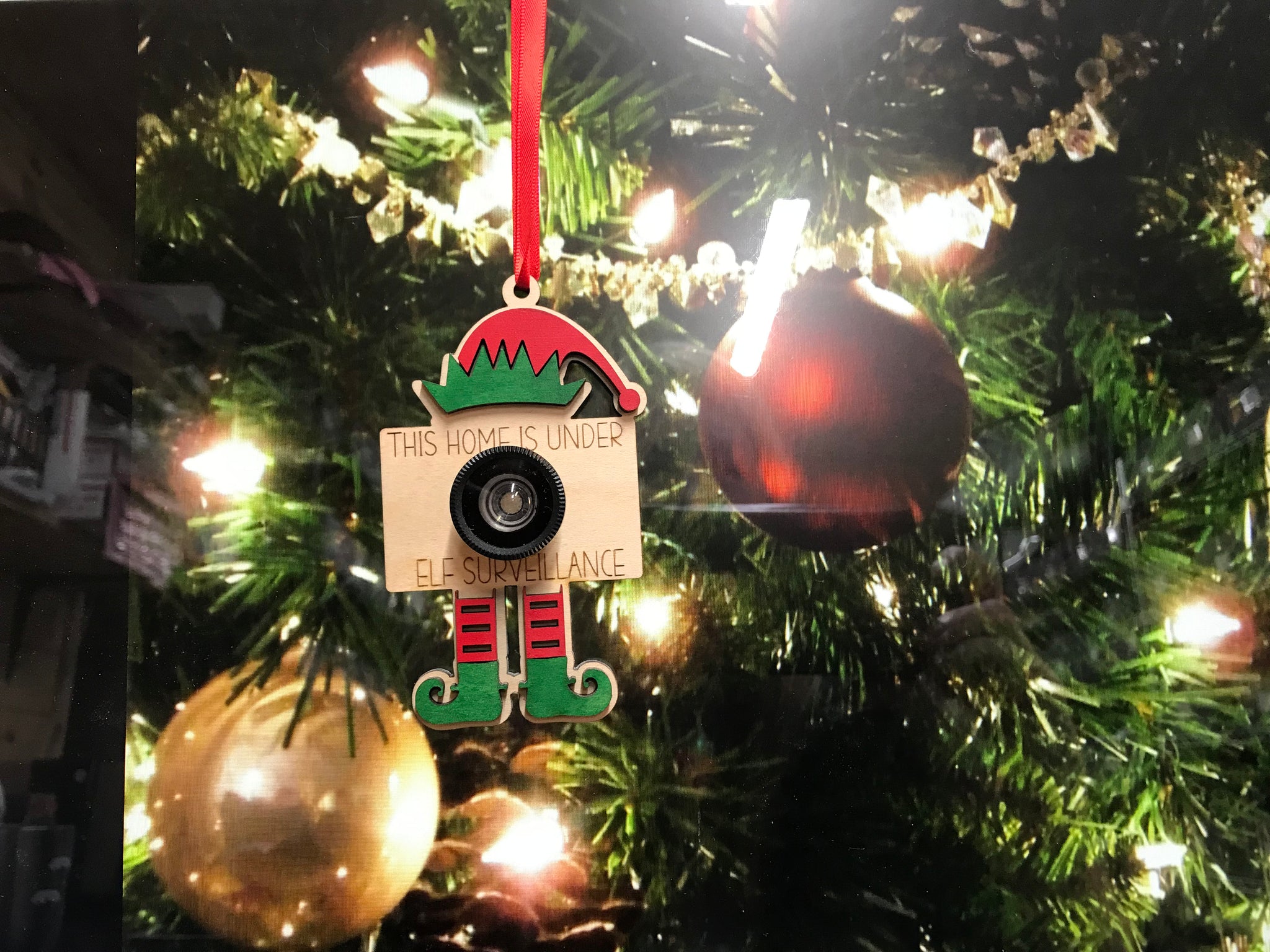 Christmas ornament ELF