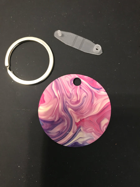 ROUND KEY RINGS - FRP- for sublimation